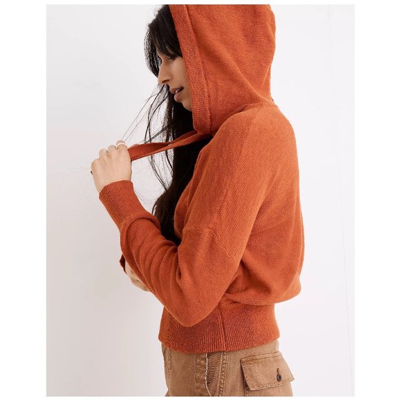 Madewell Clairview Hoodie Sweater XS NWT - Picture 3 of 4